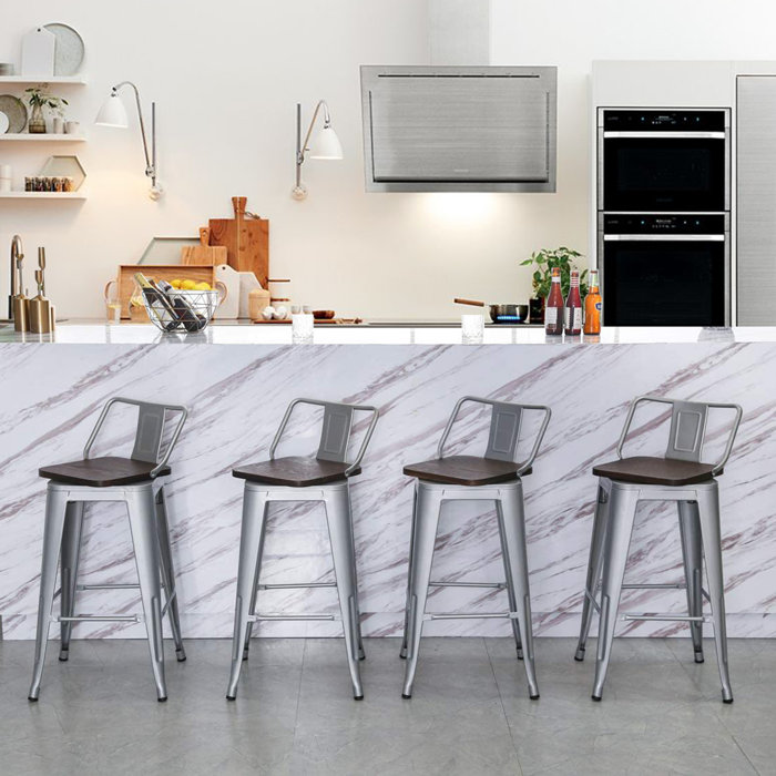 Sand & Stable Kaleo Swivel Counter and Bar Stool & Reviews Wayfair